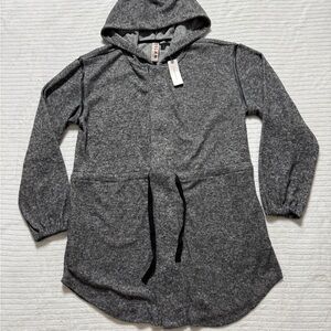 Dolan Heather Anthropologie Size:S Gray Hooded Sweater
